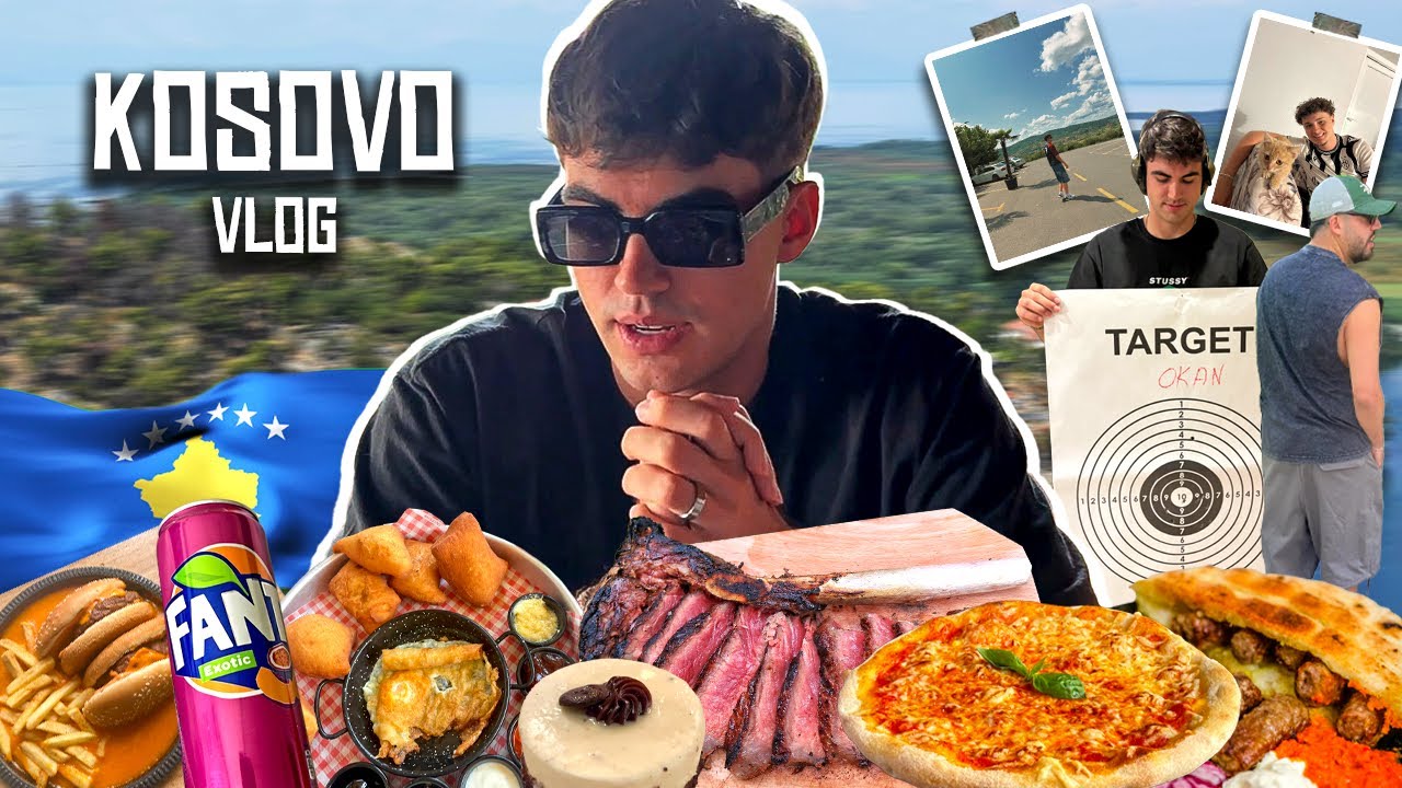Ich TESTE die BESTEN FOOD SPOTS in KOSOVO🇽🇰🍔  | Oks