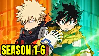 My Hero Academia Season 1-6 Explained in hindi full recap