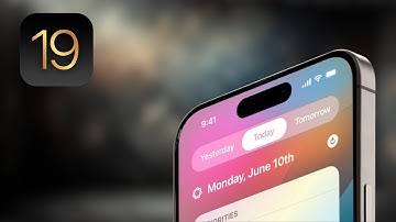 iOS 19 - Massive Design & UI Changes!
