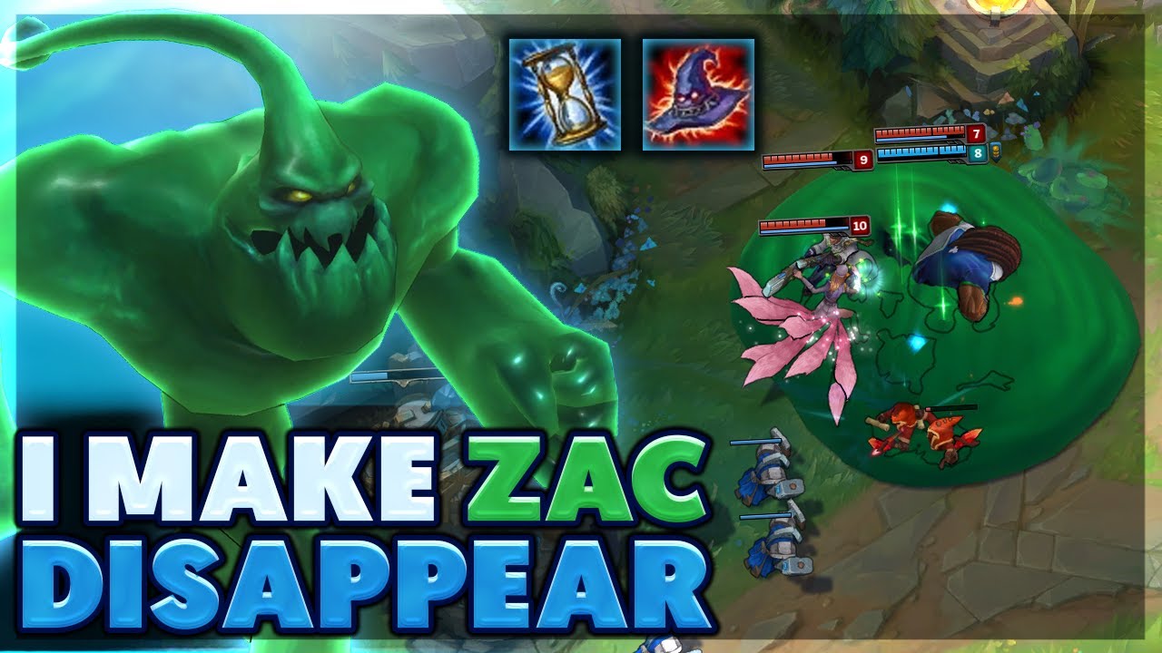 MY EDITOR WORKS HIS MAGIC | BEST CHAMPION RIGHT NOW | FULL AP ZAC ...