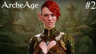 Archeage Walkthrough Part 2 - FIRST STEPS! Gameplay (Let's Play)