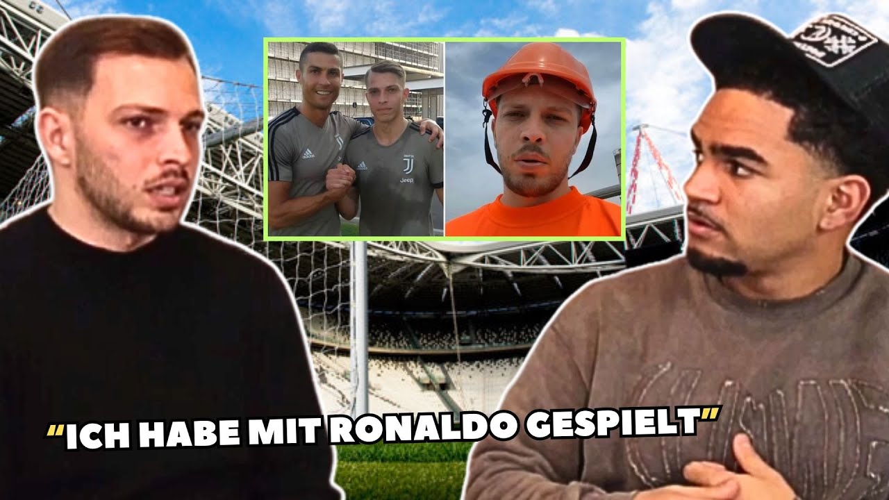 Von Training mit Ronaldo zur Baustelle 😱⚽️ Interview mit Ex-Juve Talent Cendrim Kameraj