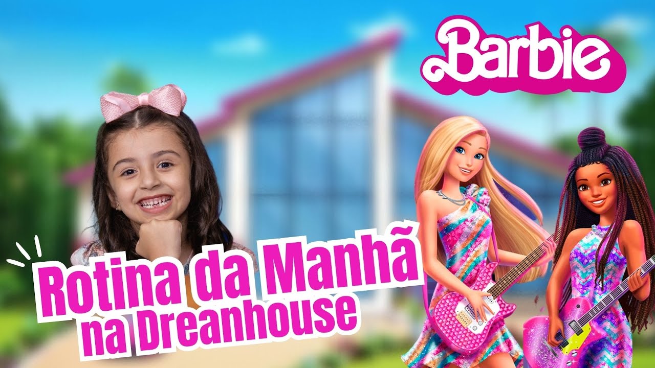 Barbie DreamHouse Adventures !!! Jogo da casa da Barbie!!! Rotina da  Manhã!!! 