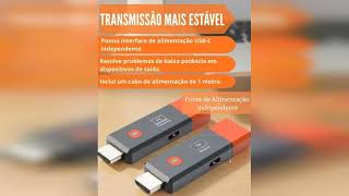 Review: Transmissor E Receptor Hdmi Sem Fio Wireless 1080p 50m Vídeo Laranja 5v
