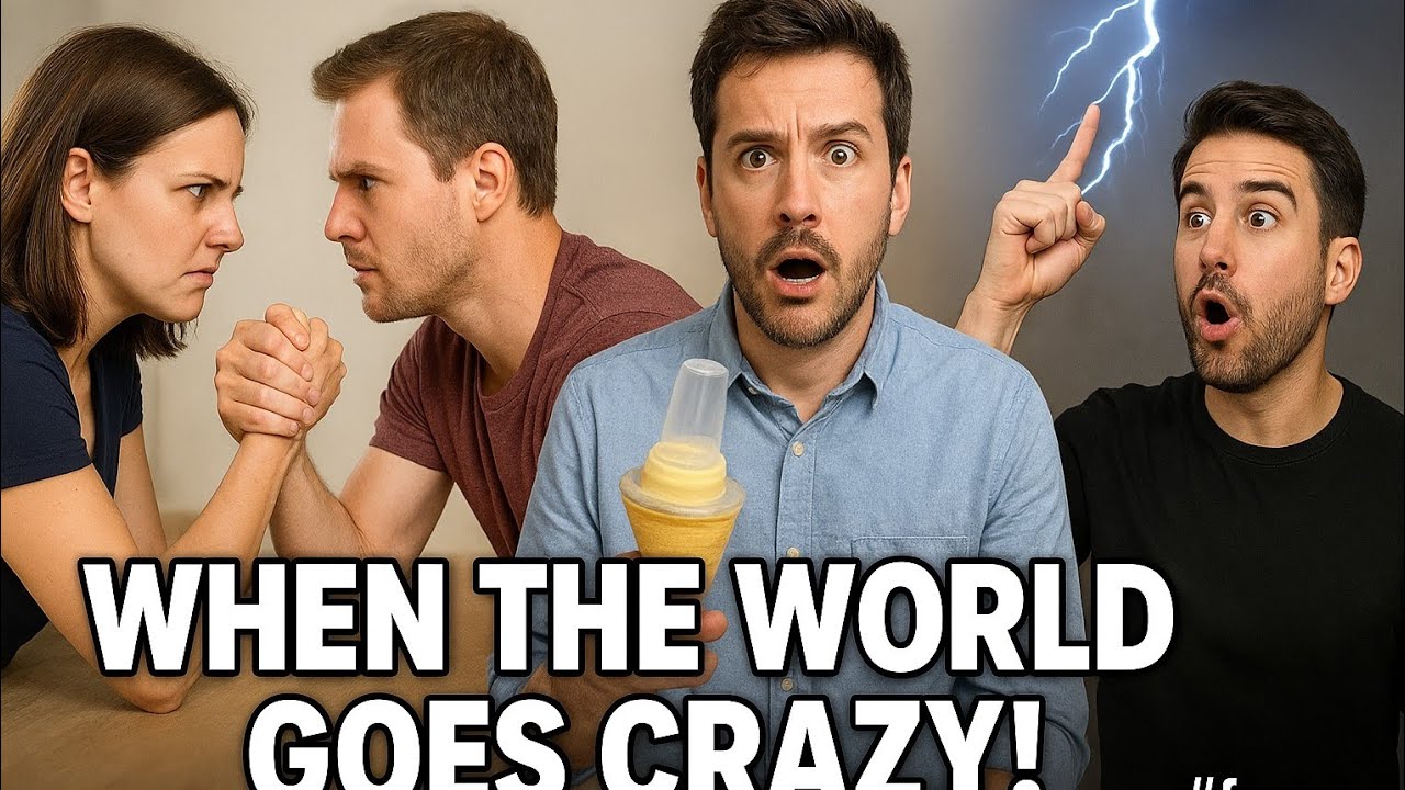 ⚡ When the World Goes Crazy! – Arm Wrestling, Weird Inventions & Electric Powers 😂 