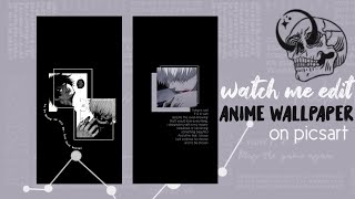 » watch me edit anime wallpaper * ˚✦ [simple aesthetic wallpaper] screenshot 5
