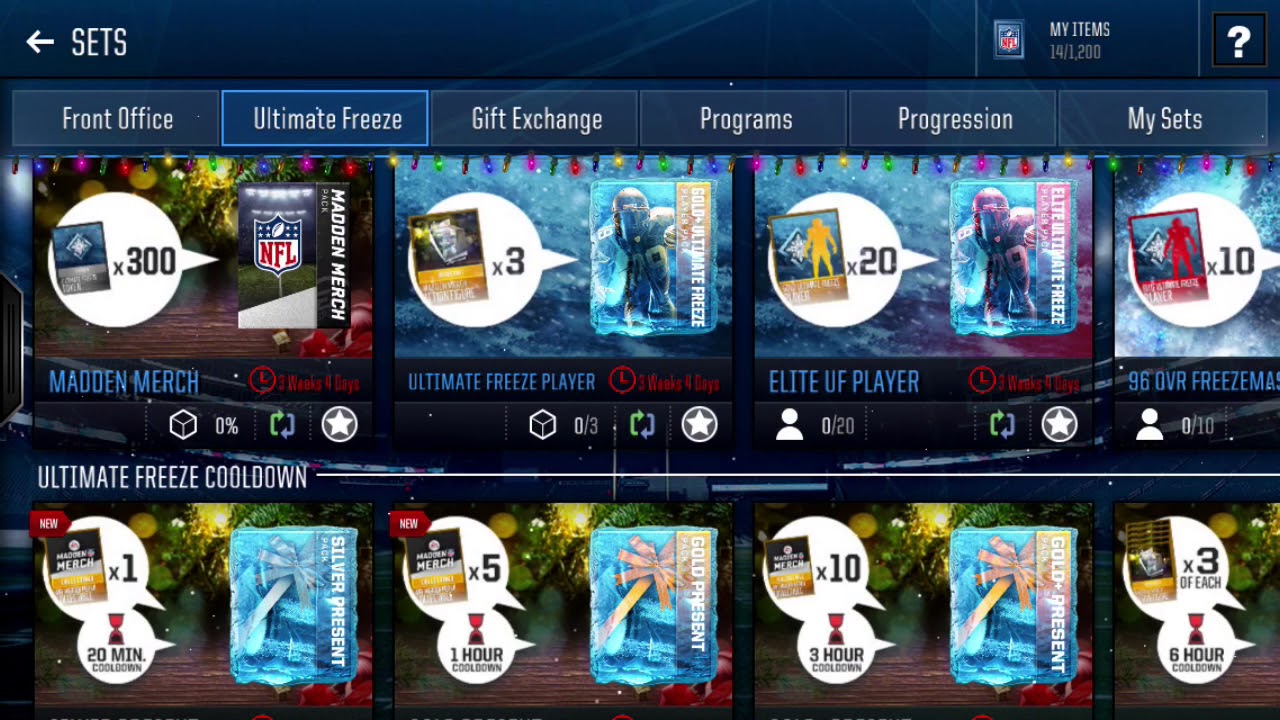 Madden Mobile 18 Christmas Promo!!!