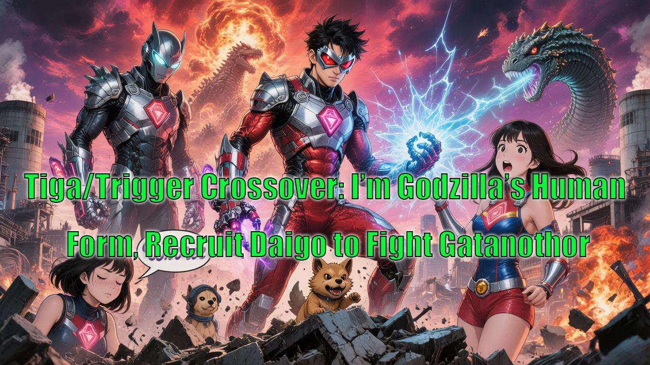 Tiga/Trigger Crossover: I’m Godzilla’s Human Form, Recruit Daigo to Fight Gatanothor