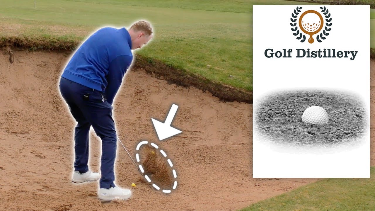 How to Hit a Plugged Lie Bunker Shot (or a FriedEgg Lie) YouTube
