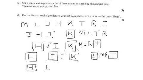 Quick Sort and Binary Search