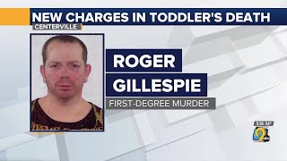 Centerville man charged in toddler's death facing additional charges