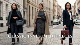 Old Money Aesthetic for Women Over 35:  The Ultimate Guide to Classic Investment Pieces