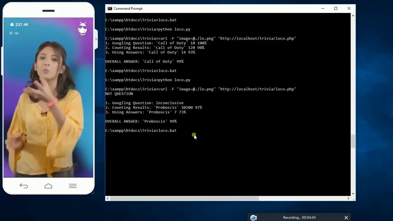 Loco  Trivia Bot Windows || Hacking Loco Game using Bot