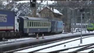 Bls - Sbb Brig 08 1 De La Neige En Gare ...