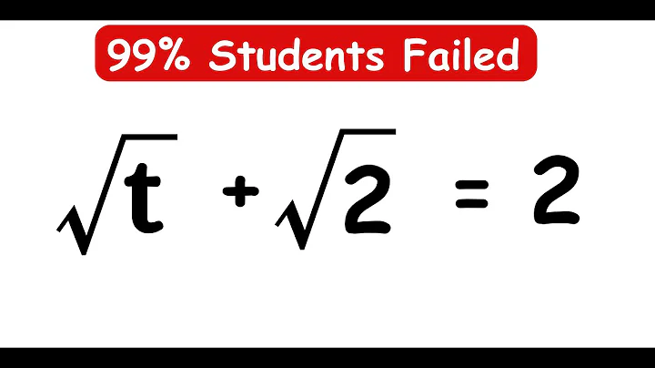 GERMANY OLYMPIADS || How to Solve for t? || t = ? #maths
