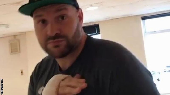 Tyson Fury targets Anthony Joshua's promoter Eddie Hearn in expletive rap