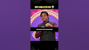 Bro 😎 Aura After that 💀 #upscshorts #motivation #civilserviceinterview #studyiq