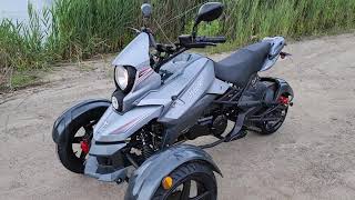 200Cc Tryker Trike In Gray Color Check Out This Amazing Machine