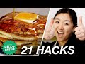 I Tested 21 Pancake Hacks In A Row • Tasty