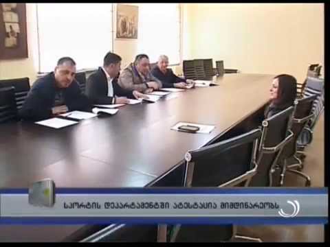 ჩატარდა სპორტისა და ახალგაზრდობის საქმეთა დეპარტამენტის თანამშრომელთა ატესტაცია