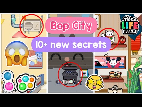 😱New Bop City Secrets In Tocalifeworld | Toca Boca secrets | Bop City Secrets new