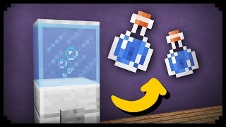 Minecraft How To Make A Working Water Dispenser