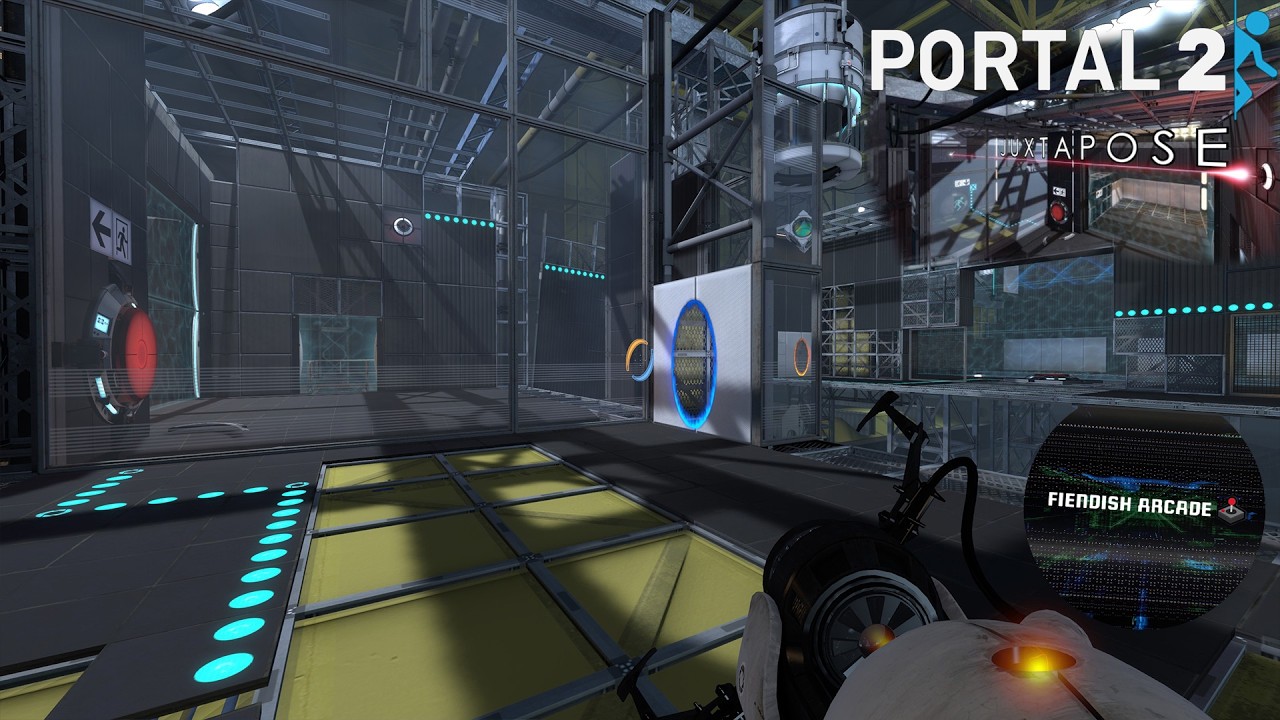 First time playing Portal 'Juxtapose'