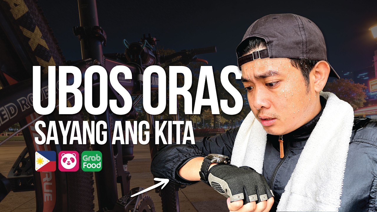 Naubusan ng Oras! Food Delivery App Same Timing Test | Raf Rider TV