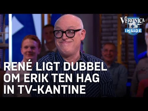 René ligt dubbel om imitatie Ten Hag in TV Kantine | VERONICA INSIDE