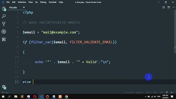 How to validate an email address in PHP