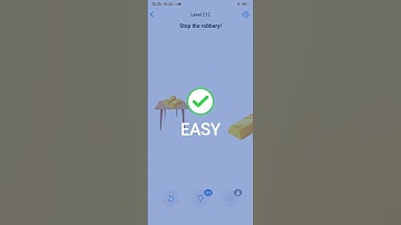 Easy game level 212 stop thr robbery