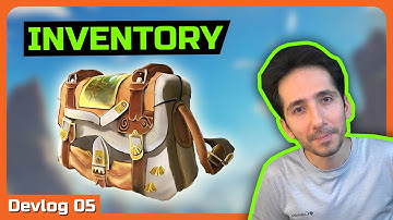 How to make INVENTORY system - Open World Game - Devlog 05