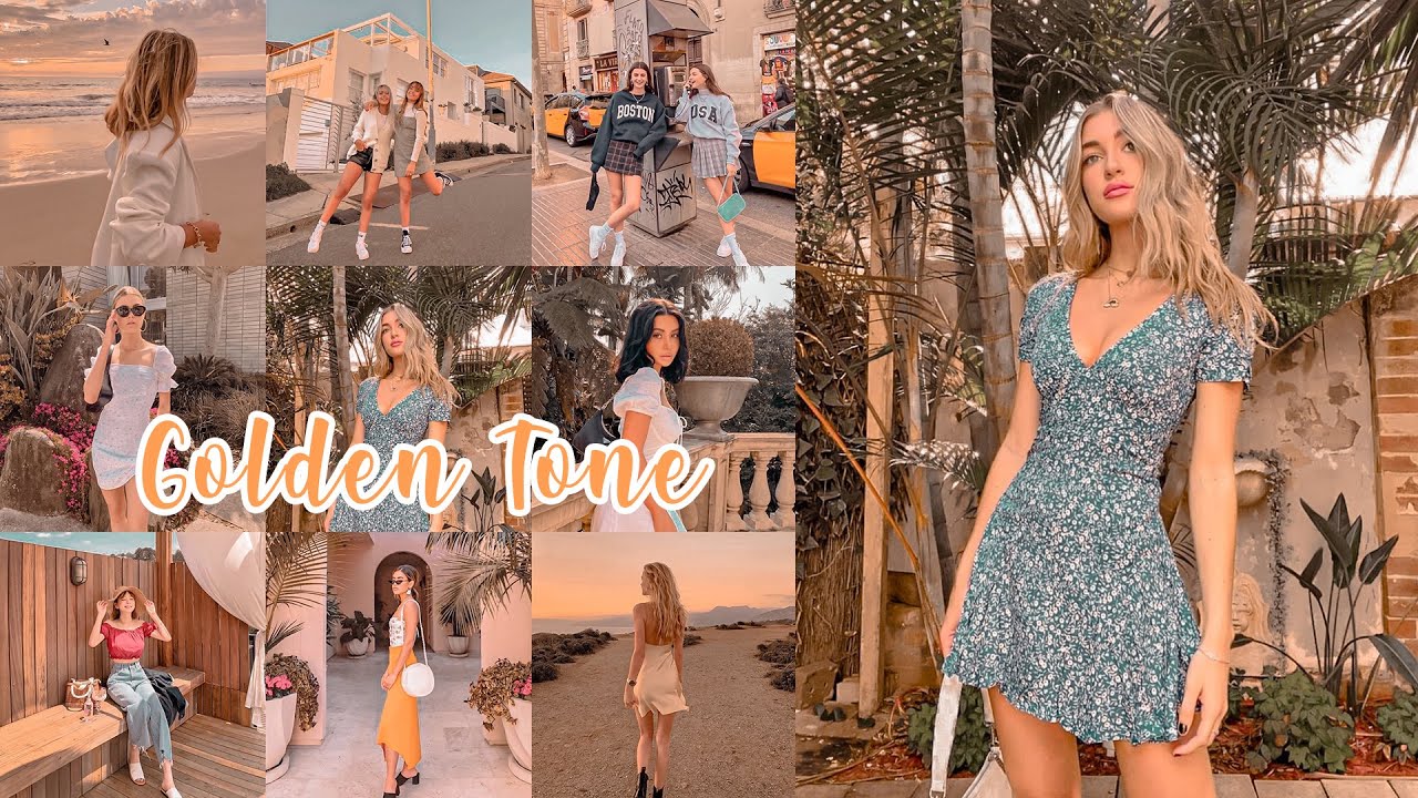 Golden Tone Lightroom Mobile Preset | Free DNG | Lightroom Mobile Tutorial |