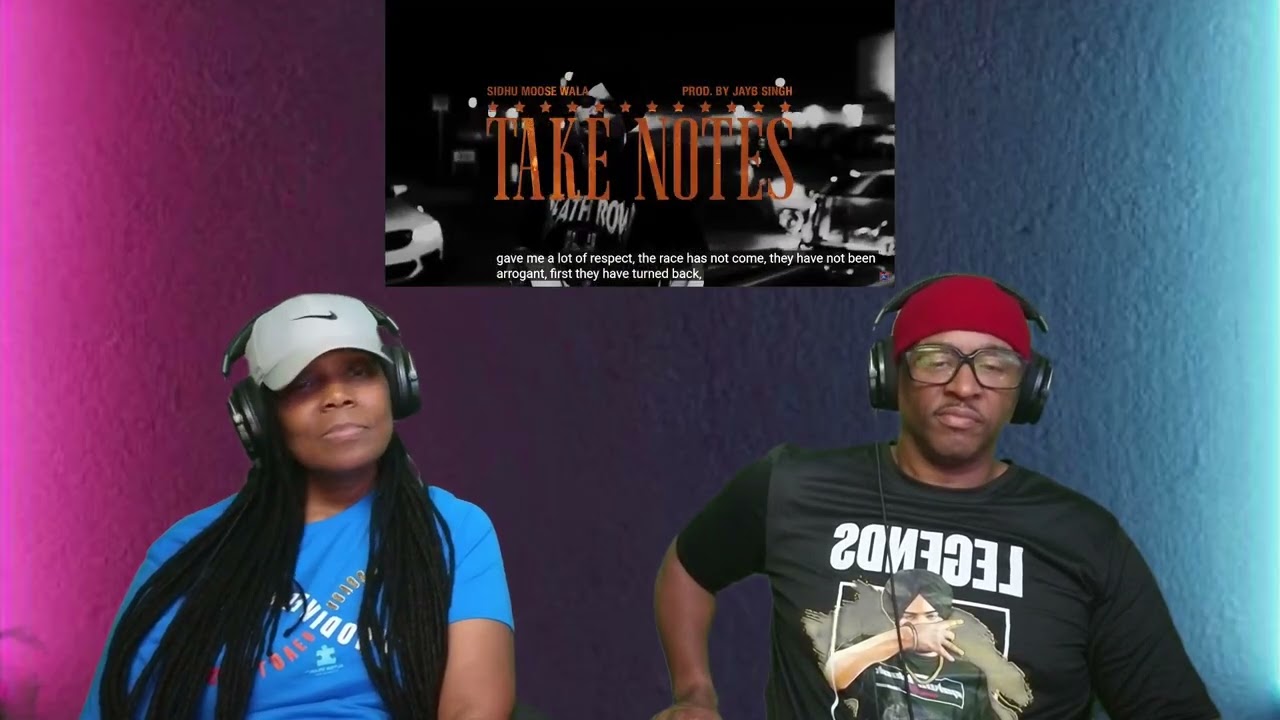 Sidhu Moose Wala Spoke FACTS on “TAKE NOTES” 📓🔥 (REACTION!)