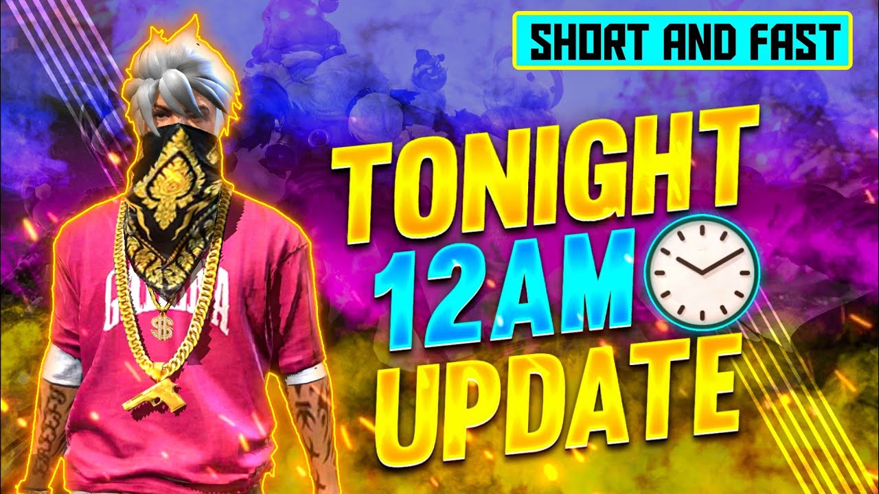Free Fire Tonight 12am Updates In Telugu || Free Fire To Night Update || 12am Updates In Telugu