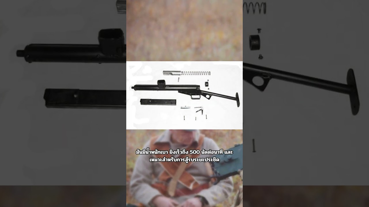 อาวุธปืน ฝ่ายสัมพันธมิตร (Allied Powers) | Sten Gun (British) 