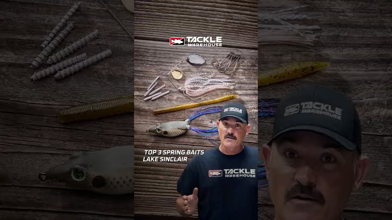 Top 3 Spring Baits for Lake Sinclair Jared Lintner