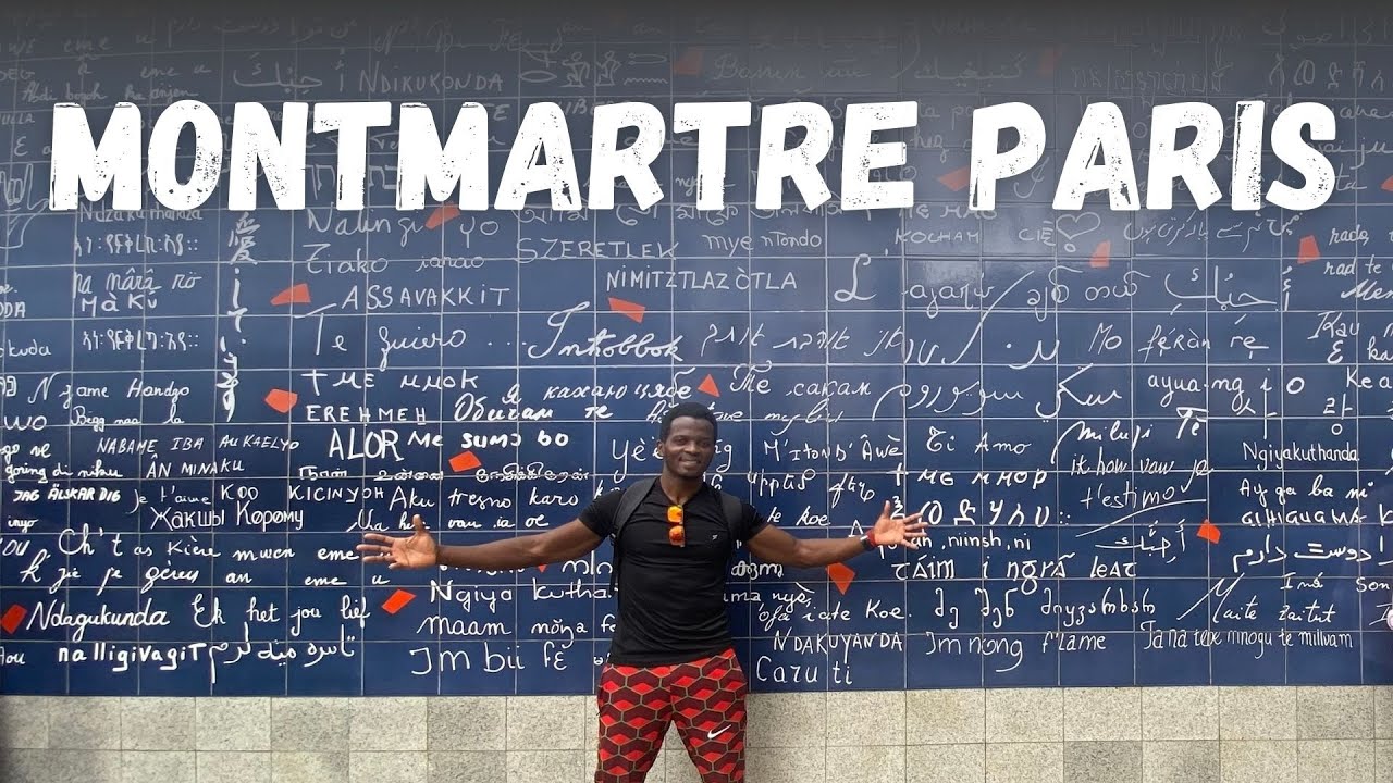 The wall of love Paris 💕 | Place du Tertre | What Makes Montmartre The Most MAGICAL Place in Paris?