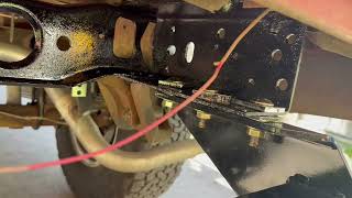1986 Chevy K20 Class 4 Curt trailer hitch Installation summit racing