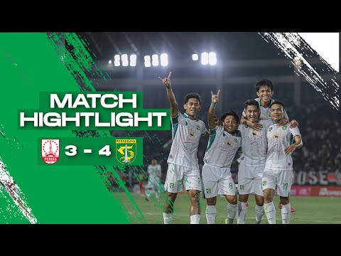 HIGHLIGHTS MATCH | PERSIS 3 - 4 PERSEBAYA | OFFICIAL PERSEBAYA