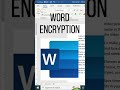 How to Protect a Word Document with a Password
