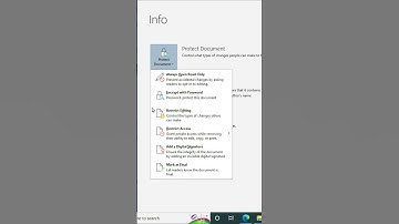 How to Protect a Word Document with a Password