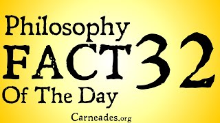 Philosophy Fact of the Day 32 #Shorts