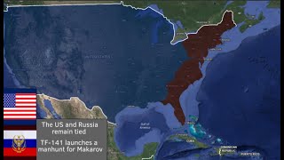 Cod Modern Warfare 2 Mapped Russian Invasion Of America Makarov And Shepherds Betrayal