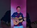 Ed Sheeran Joins FC Barcelona Squad! 🎶⚽