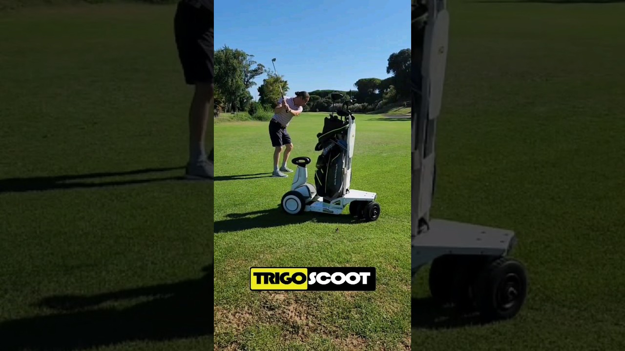 Segway Hoverboard is the perfect golfing companion. Easy to attach, lightweight - carry your gear.
