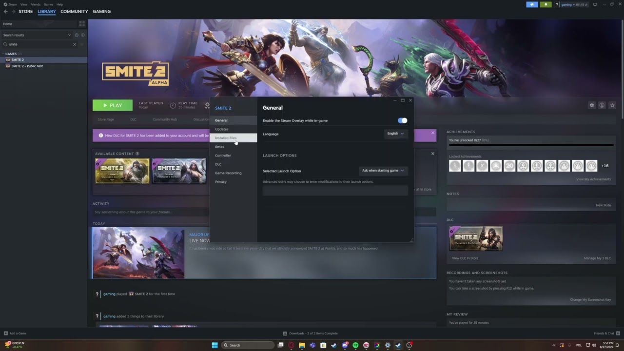 Fix Smite 2 Not Launching & Authentication Error