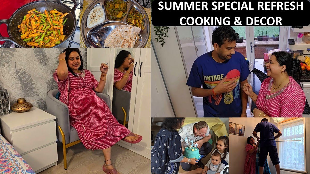 Cooking Summer Delight, Bedroom Refresh & Garden Tour - Few Random Days In Our Life