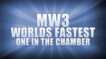MW3: Worlds Fastest Win ? | FFAGunPlay - One In The Chamber Gameplay