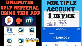 Milieu Unlimited self referral tricks using app😉 screenshot 4